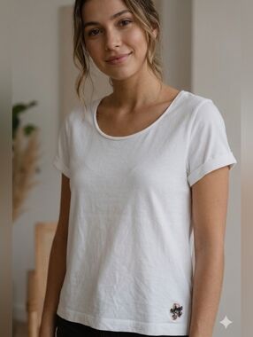 TED BAKER WHITE T SHIRT SIZE 0